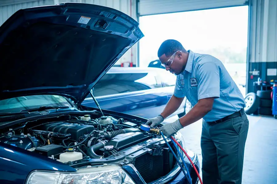 Emergency Limousine AC Repair